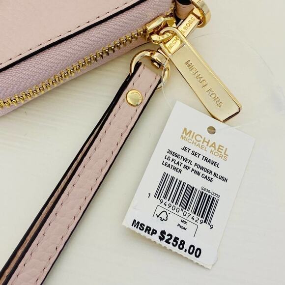 Michael Kors wallet phone case powder blush new - Picture 4 of 4